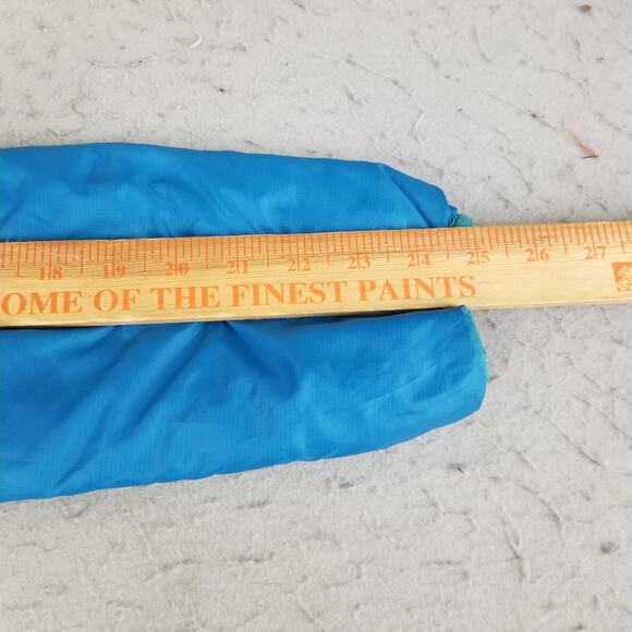 The North Face Jacket Womens Medium Blue Insulated Puffer Full Zip Chest Pocket - Picture 11 of 15